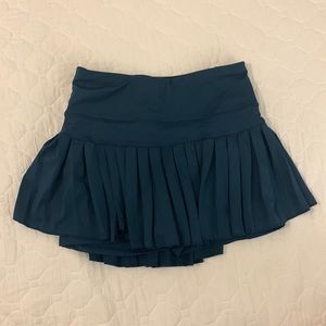 Teal Gold Hinge Skirt